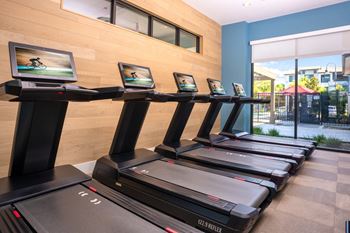 Fully equipped indoor fitness facility